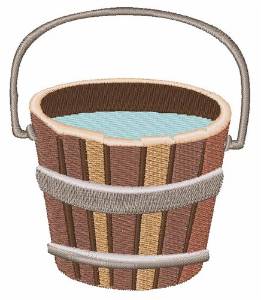 Picture of Water Pail Machine Embroidery Design