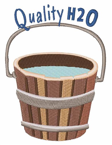 Quality H2O Machine Embroidery Design