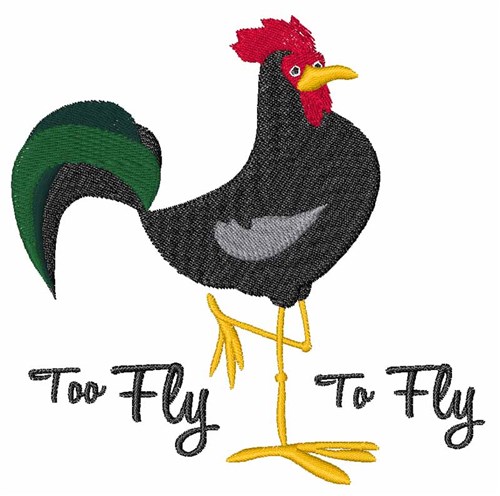 To Fly Machine Embroidery Design