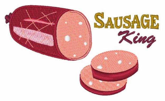 Picture of Sausage King Machine Embroidery Design