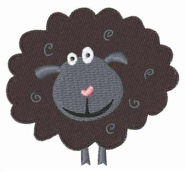 Picture of Black Sheep Machine Embroidery Design