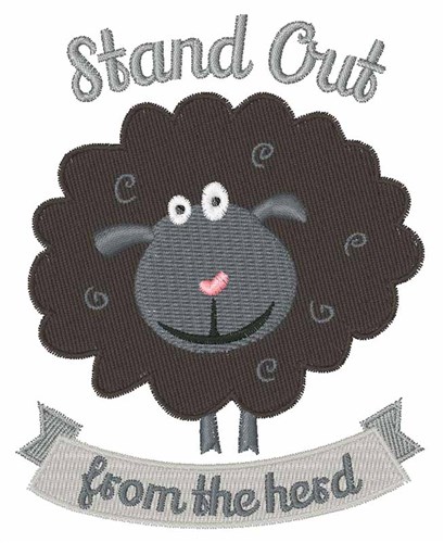 Stand Out Machine Embroidery Design