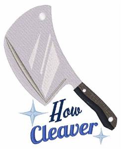 Picture of How Cleaver Machine Embroidery Design