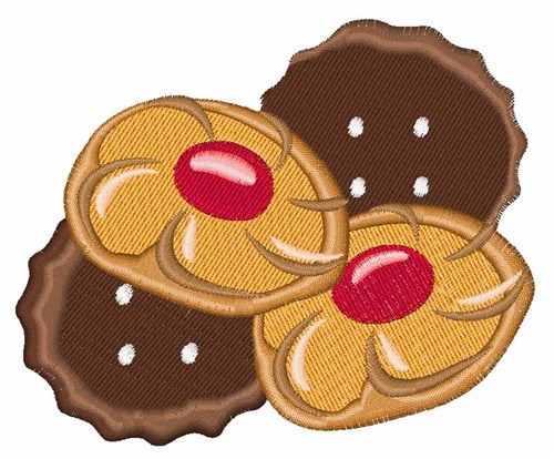 Holiday Cookies Machine Embroidery Design