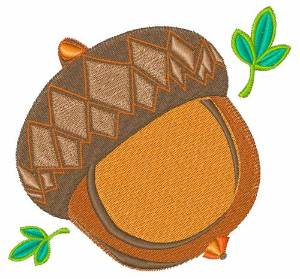 Picture of Acorn Nut Machine Embroidery Design