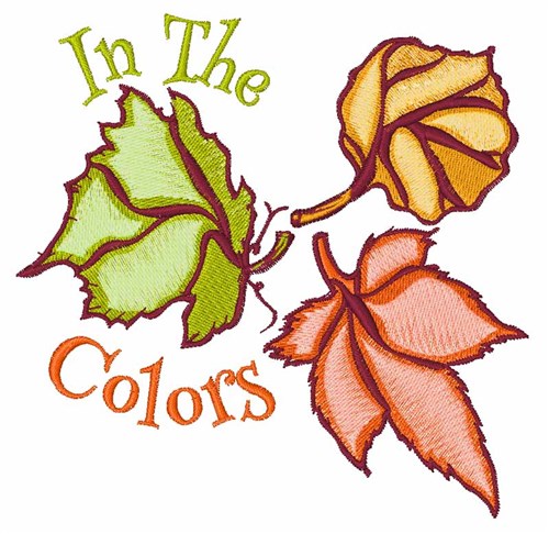 In The Colors Machine Embroidery Design