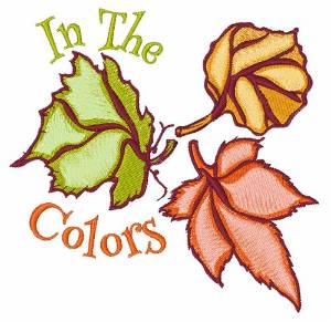Picture of In The Colors Machine Embroidery Design