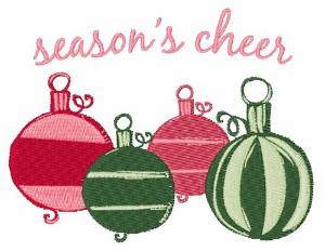 Picture of Seasons Cheer Machine Embroidery Design