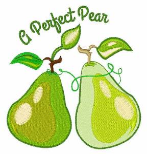 Picture of Perfect Pear Machine Embroidery Design