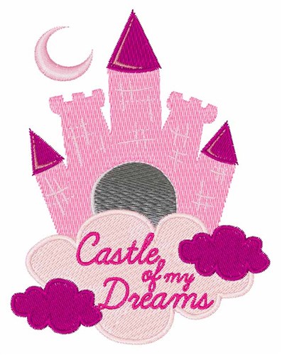 Castle Of Dreams Machine Embroidery Design