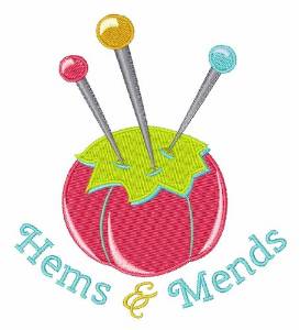 Picture of Hems & Mends Machine Embroidery Design