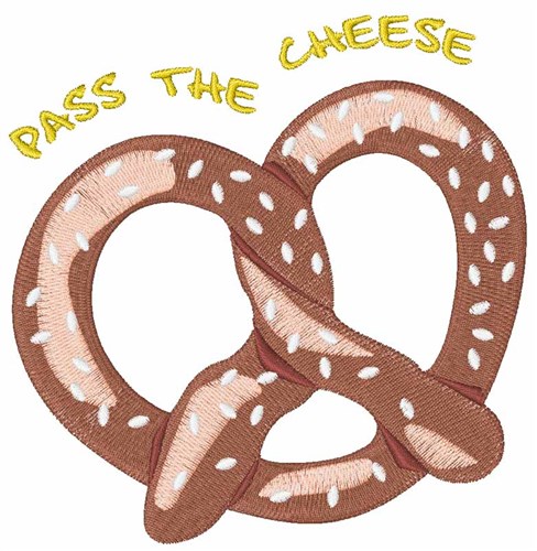 Pass The Cheese Machine Embroidery Design