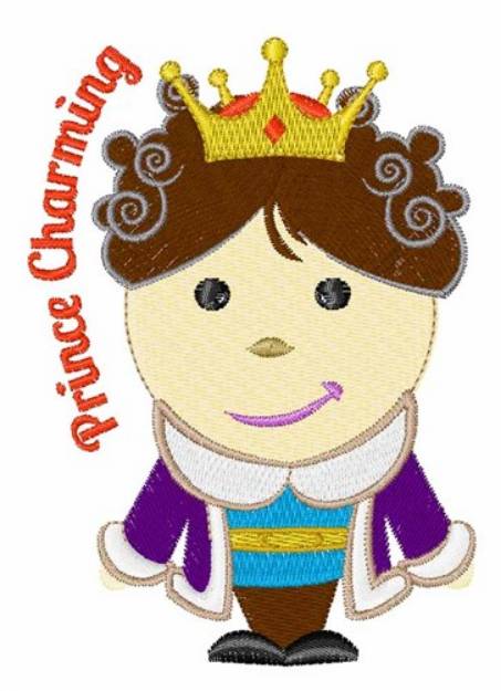 Picture of Prince Charming Machine Embroidery Design