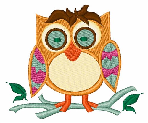 Hoot Owl Machine Embroidery Design