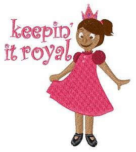 Picture of Keepin it Royal Machine Embroidery Design