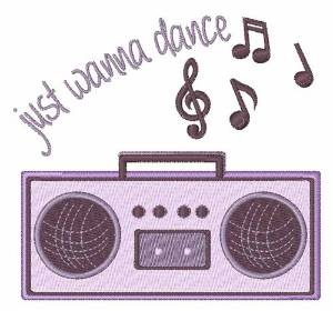 Picture of Wanna Dance Machine Embroidery Design