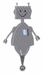 Picture of Happy Robot Machine Embroidery Design