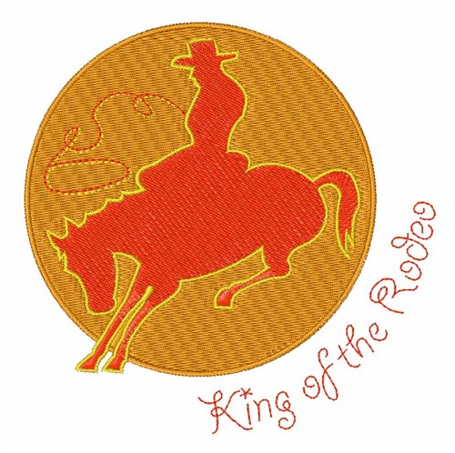 King Of Rodeo Machine Embroidery Design