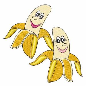 Picture of Happy Bananas Machine Embroidery Design