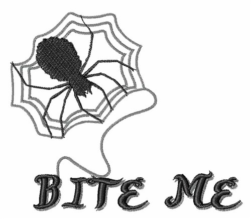 Bite Me Machine Embroidery Design