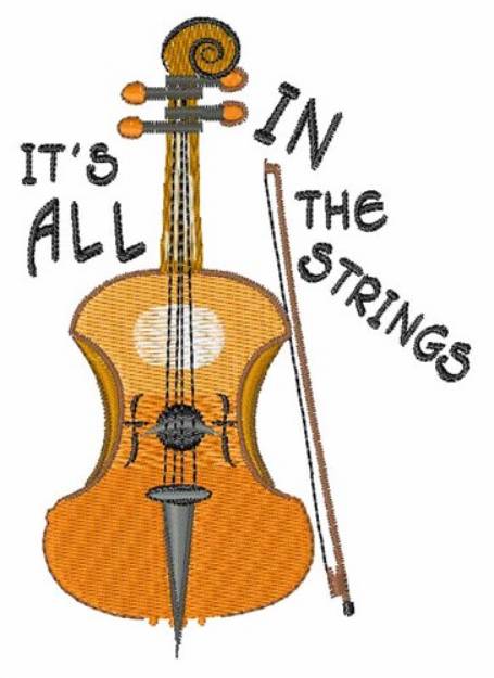 Picture of The Strings Machine Embroidery Design