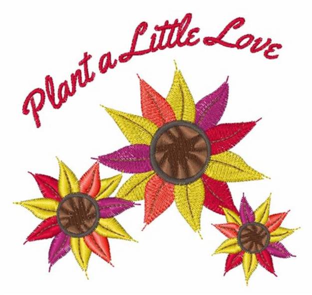 Picture of Plant Love Machine Embroidery Design