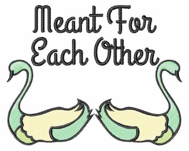 Picture of For Each Other Machine Embroidery Design
