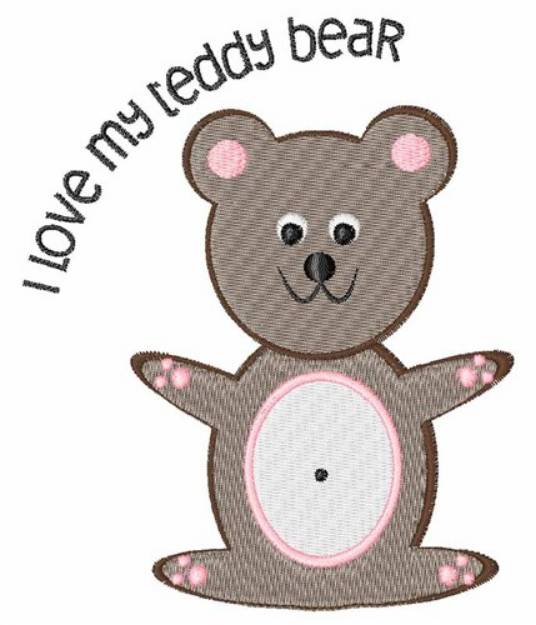 Picture of My Teddy Machine Embroidery Design