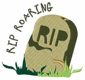 Picture of RIP Roaring Machine Embroidery Design