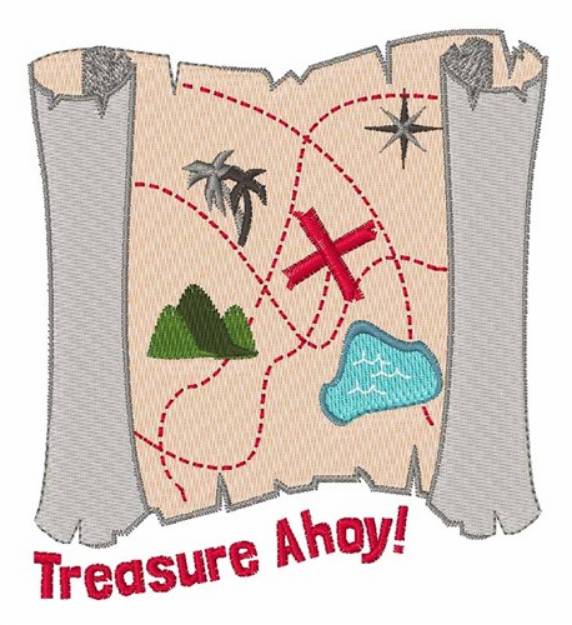 Picture of Treasure Ahoy Machine Embroidery Design