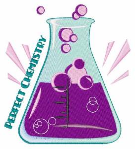 Picture of Perfect Chemisty Machine Embroidery Design