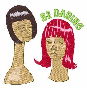 Picture of Daring Wigs Machine Embroidery Design