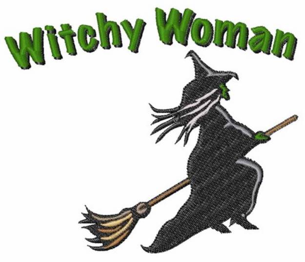 Picture of Witchy Woman Machine Embroidery Design