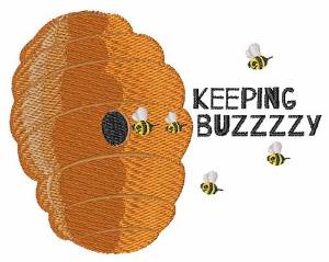 Picture of Keeping Buzzy Machine Embroidery Design