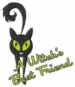 Picture of Witchs Friend Machine Embroidery Design