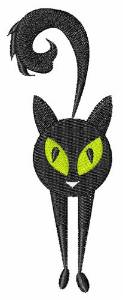 Picture of Black Cat Machine Embroidery Design
