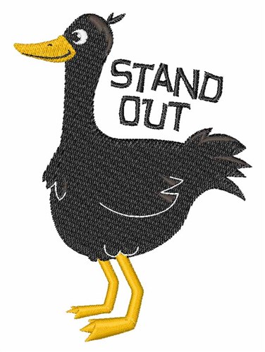 Stand Out Machine Embroidery Design