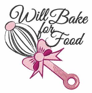 Picture of Will Bake Machine Embroidery Design
