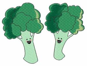 Picture of Happy Broccoli Machine Embroidery Design