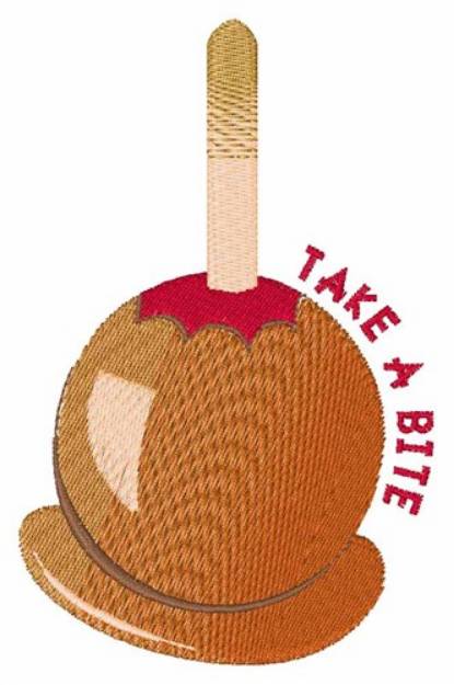 Picture of Take A Bite Machine Embroidery Design