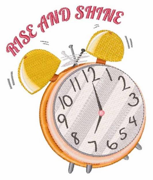 Picture of Rise And Shine Machine Embroidery Design