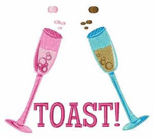 Picture of Toast Machine Embroidery Design