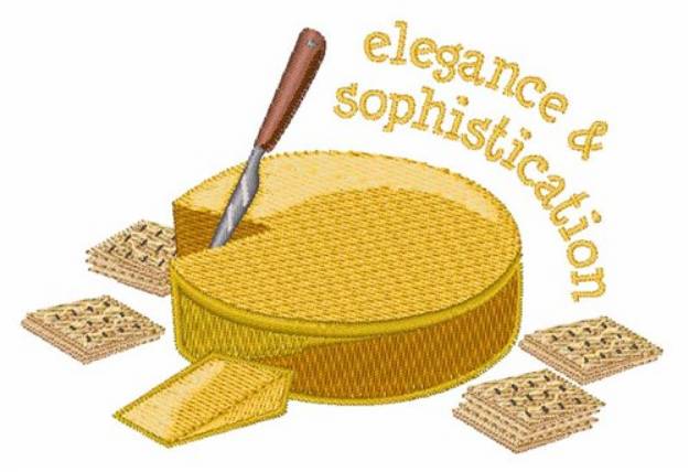 Picture of Cheese Elegance Machine Embroidery Design