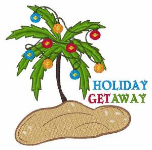 Picture of Holiday Get Away Machine Embroidery Design