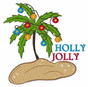 Picture of Holly Jolly Machine Embroidery Design