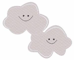 Picture of Fluffy Clouds Machine Embroidery Design