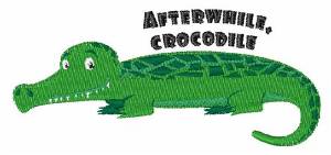 Picture of Afterwhile Crocodile Machine Embroidery Design