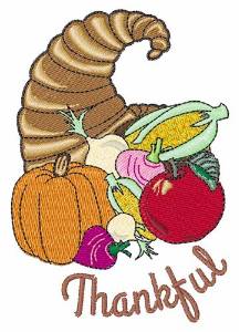 Picture of Thankful Machine Embroidery Design
