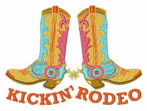 Picture of Kickin Rodeo Machine Embroidery Design