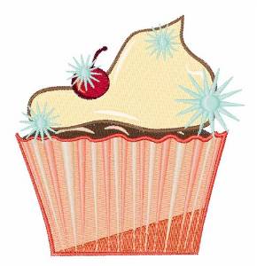 Picture of Cherry Cupcake Machine Embroidery Design